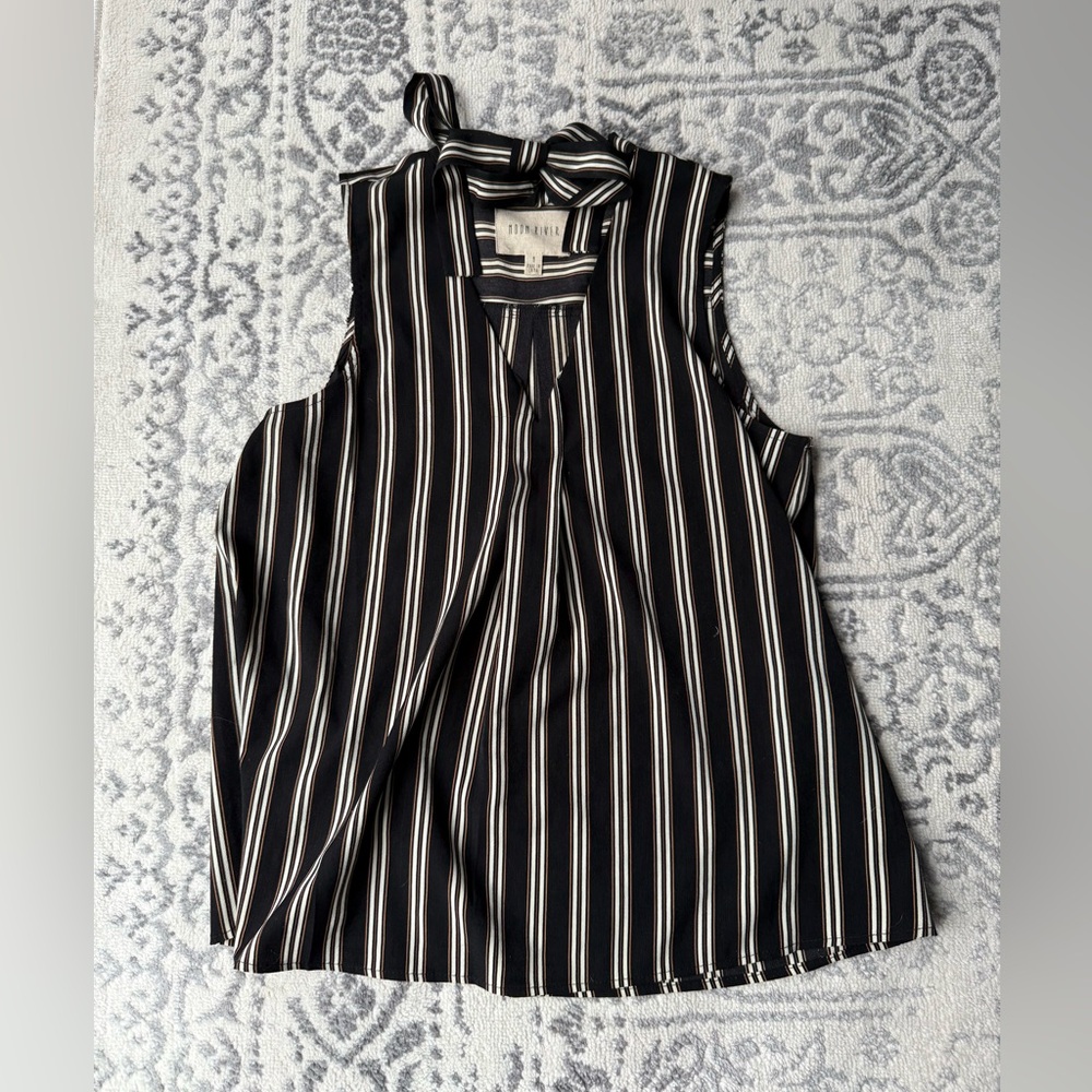 Moon River Tank with Neck Bow - Medium